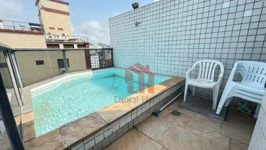 Cobertura com 1 Quarto à venda, 112m² no Vila Belmiro, Santos