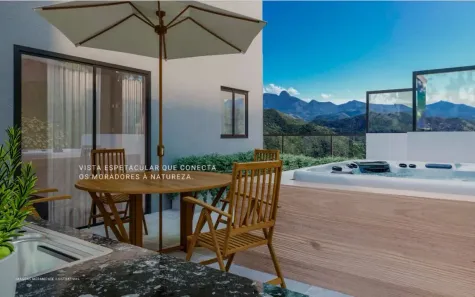 Cobertura com 3 Quartos à venda, 149m² no Corrêas, Petrópolis