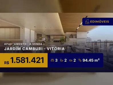 Apartamento com 3 Quartos à venda, 94m² no Jardim Camburi, Vitória