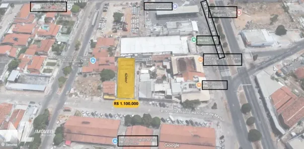 Lote/Terreno à venda, 624m² no Capim Macio, Natal
