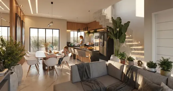 Casa de Condomínio com 3 Quartos à venda, 190m² no Água Verde, Curitiba