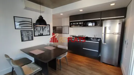 Apartamento com 1 Quarto para alugar, 61m² no Cidade Monções, São Paulo