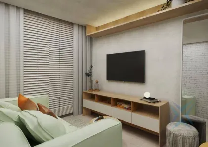 Apartamento com 1 Quarto à venda, 36m² no Aldeota, Fortaleza