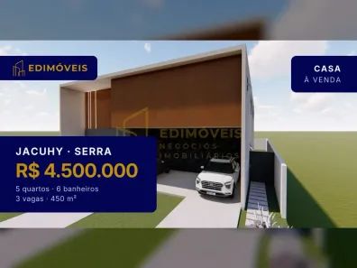 Casa com 5 Quartos à venda, 450m² no Jacuhy, Serra