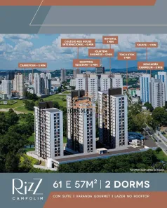 Apartamento com 2 Quartos à venda, 61m² no Parque Campolim, Sorocaba