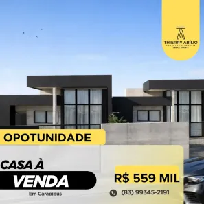 Casa com 3 Quartos à venda, 130m² no Praia de Carapibus, Conde