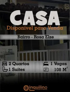 Casa de Condomínio com 3 Quartos à venda, 108m² no Madre Paulina, São Cristóvão