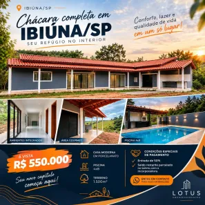 Fazenda/Sítio com 3 Quartos à venda, 115m² no Centro, São Paulo