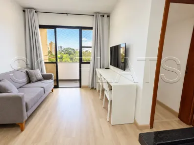 Flat com 1 Quarto para alugar, 34m² no Paraíso do Morumbi, São Paulo