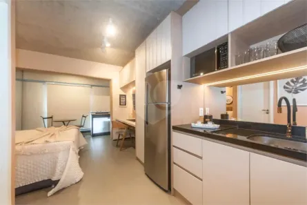 Apartamento com 1 Quarto para venda ou aluguel, 19m² no Brooklin Paulista, São Paulo