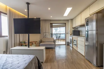 Apartamento com 1 Quarto para alugar, 48m² no Vila Olímpia, São Paulo