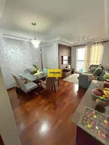 Apartamento com 3 Quartos à venda, 67m² no Novo Homero Thon, Santo André
