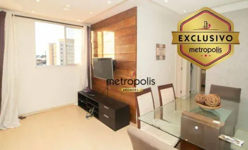 Apartamento com 2 Quartos à venda, 55m² no Taboão, São Bernardo do Campo