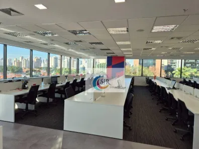 Sala Comercial para alugar, 293m² no Cidade Monções, São Paulo