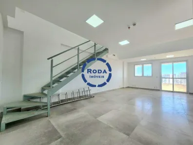 Sala Comercial para alugar, 68m² no Vila Mathias, Santos