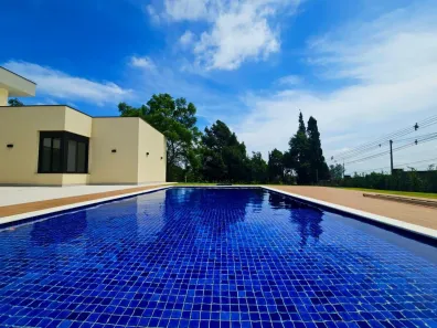 Casa de Condomínio com 4 Quartos para venda ou aluguel, 384m² no Kurumin, Itu