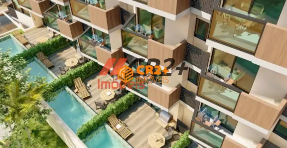 Flat com 1 Quarto à venda, 29m² no Porto de Galinhas, Ipojuca