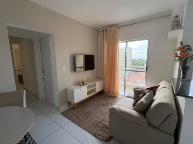 Apartamento com 2 Quartos para alugar, 57m² no Recanto Fialho, São Luís