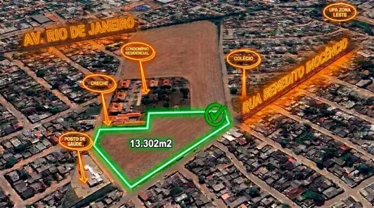 Lote/Terreno à venda, 13000m² no Lagoinha, Porto Velho