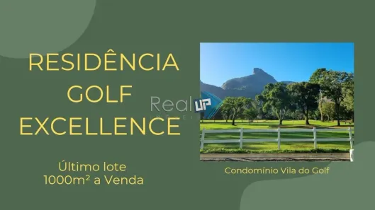 Lote/Terreno à venda, 1000m² no Itanhangá, Rio de Janeiro