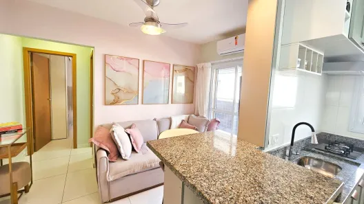 Apartamento com 1 Quarto à venda, 43m² no Canto do Forte, Praia Grande