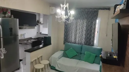 Apartamento com 2 Quartos à venda, 52m² no Vila Sônia, Praia Grande