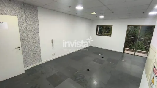 Sala Comercial para alugar, 50m² no Valongo, Santos