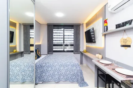 Apartamento com 1 Quarto para venda ou aluguel, 18m² no Centro, Curitiba