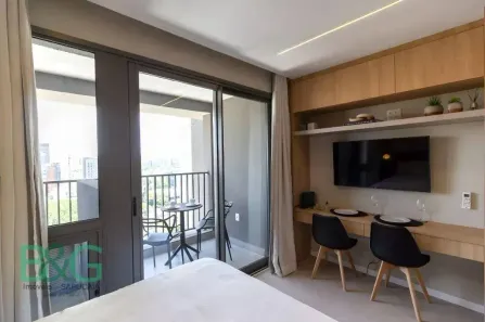 Apartamento com 1 Quarto à venda, 27m² no Brooklin Paulista, São Paulo