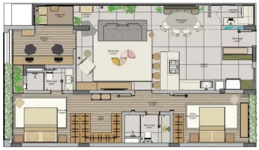 Apartamento com 2 Quartos à venda, 117m² no Pinheiros, São Paulo