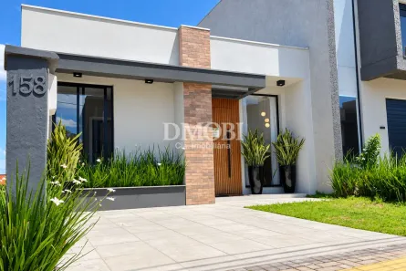 Casa de Condomínio com 3 Quartos para alugar, 78m² no Jansen, Gravataí