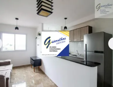 Apartamento com 2 Quartos para alugar, 42m² no Vila Galvão, Guarulhos