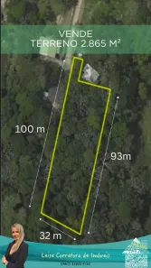 Lote/Terreno à venda, 2863m² no Praia do Estaleiro, Balneário Camboriú