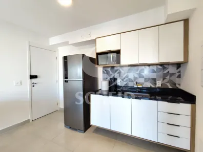 Apartamento com 1 Quarto para alugar, 43m² no Santo Amaro, São Paulo