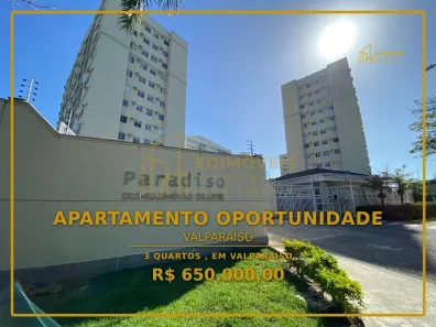 Apartamento com 3 Quartos à venda, 77m² no Valparaíso, Serra