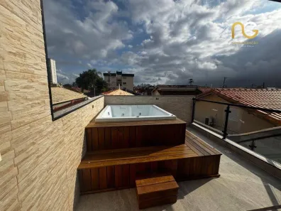 Casa de Condomínio com 3 Quartos à venda, 100m² no Caiçara, Praia Grande