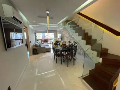 Cobertura com 4 Quartos para venda ou aluguel, 187m² no Ponta da Praia, Santos