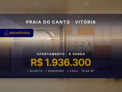 Apartamento com 1 Quarto à venda, 78m² no Praia do Canto, Vitória