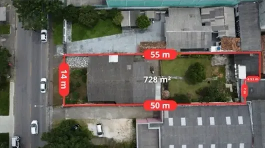 Lote/Terreno à venda, 728m² no Boqueirão, Curitiba