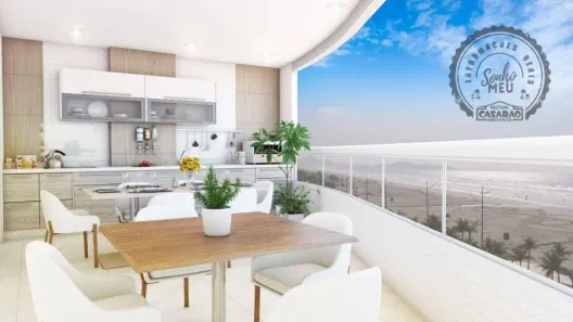 Apartamento com 2 Quartos à venda, 91m² no Caiçara, Praia Grande