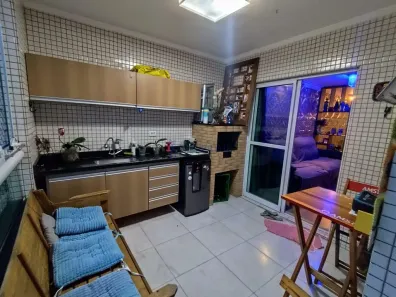 Apartamento com 3 Quartos à venda, 119m² no Boqueirão, Praia Grande