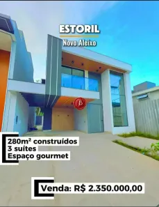 Casa de Condomínio com 3 Quartos à venda, 280m² no Novo Aleixo, Manaus