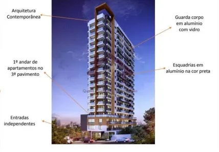 Apartamento com 1 Quarto à venda, 43m² no Chácara Inglesa, São Paulo