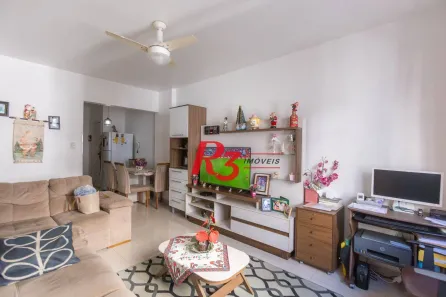 Apartamento com 2 Quartos à venda, 74m² no Ponta da Praia, Santos