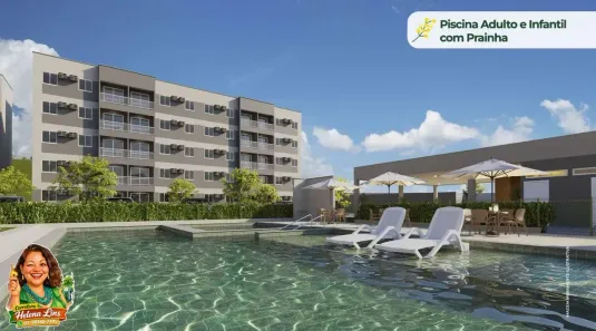 Apartamento com 2 Quartos à venda, 37m² no Estação Nova, Camaragibe