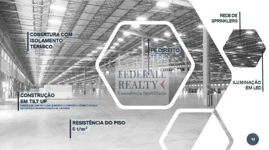 Galpão/Depósito/Armazém para alugar, 4000m² no Santa Cruz da Serra, Duque de Caxias