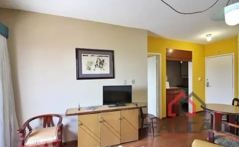 Apartamento com 1 Quarto para venda ou aluguel, 40m² no Centro, São Bernardo do Campo