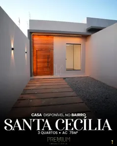 Casa com 3 Quartos à venda, 75m² no Alto Maron, Vitória da Conquista