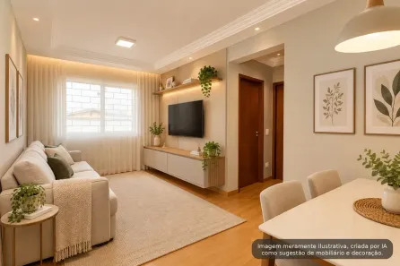 Apartamento com 2 Quartos à venda, 52m² no Seminário, Curitiba