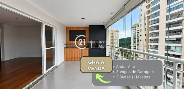 Apartamento com 3 Quartos à venda, 159m² no Tamboré, Santana de Parnaíba